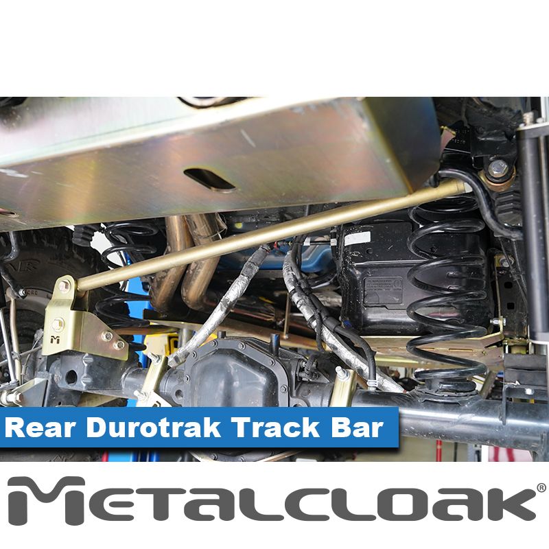 Jeep Wrangler JL 2018-2026, MetalCloak Durotrak Rear Track Bar, Adjustable, Solid Chromoly, view 6