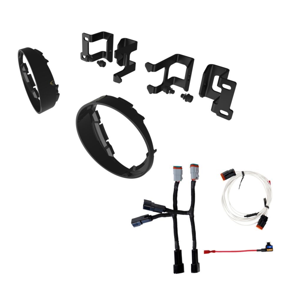 2012-23 Toyota Tacoma/10-25 4Runner/14-21 Tundra KC HiLiTES Bracket Set For Flex Era 3 Fog Lights
