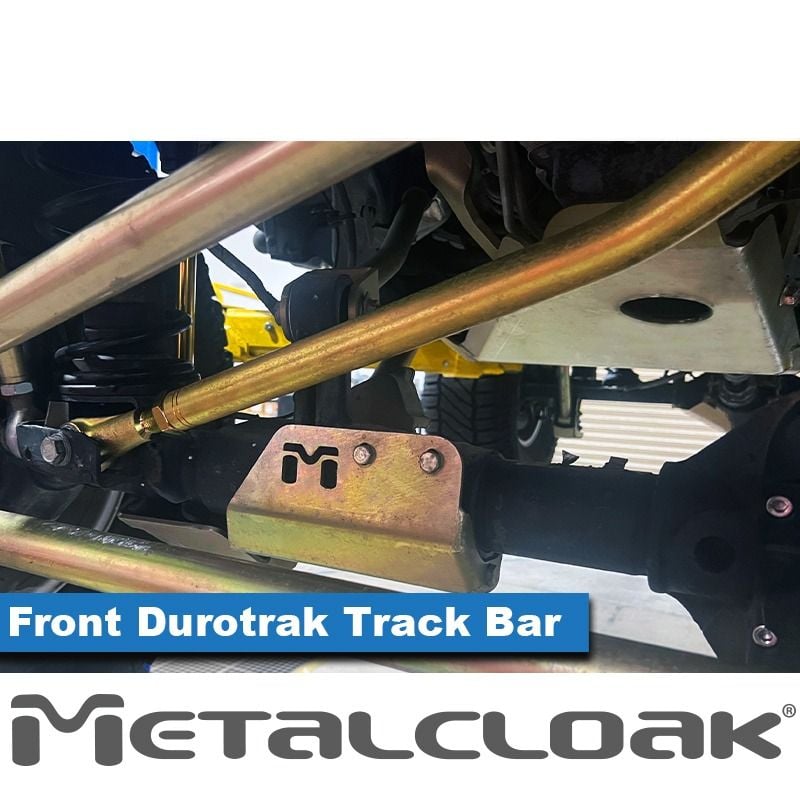 Jeep Wrangler JL 2018-2026 & Gladiator JT 2020-2026, MetalCloak Durotrak Adjustable Track Bar, Front, Solid Chromoly, view 3