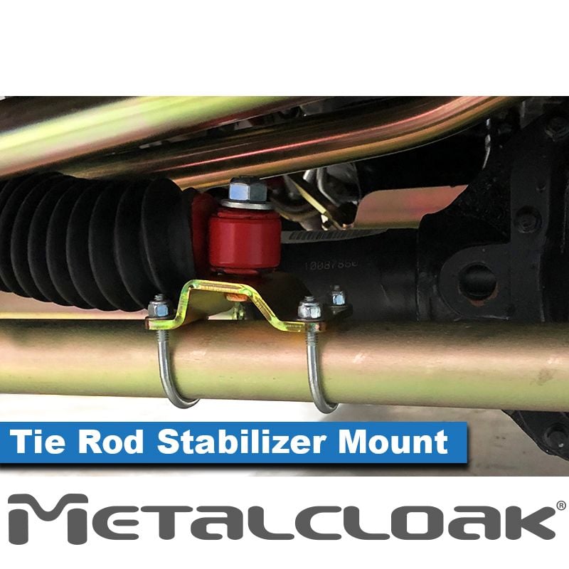 Jeep Wrangler JK 2007-2018 & JL 2018-2026 & Gladiator JT 2020-2026, MetalCloak Steering Stabilizer Tie Rod Mount, 1.625in, view 4