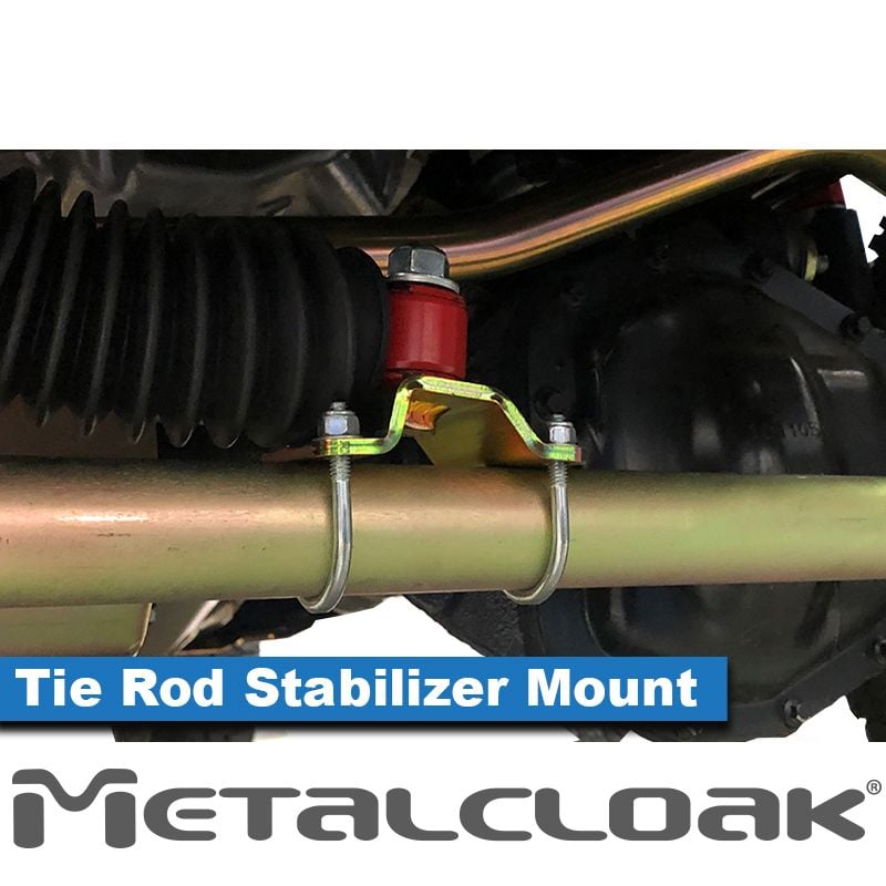 Jeep Wrangler JK 2007-2018 & JL 2018-2026 & Gladiator JT 2020-2026, MetalCloak Steering Stabilizer Tie Rod Mount, 1.625in, view 6