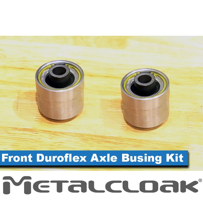 Jeep Wrangler JL 2018-2026 & Gladiator JT 2020-2026, MetalCloak Duroflex Axle Bushing Kit, Front, view 5