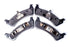 Jeep Wrangler TJ 1997-2006, TeraFlex Rear Disc Brake Conversion Brake Pads, Set of 4