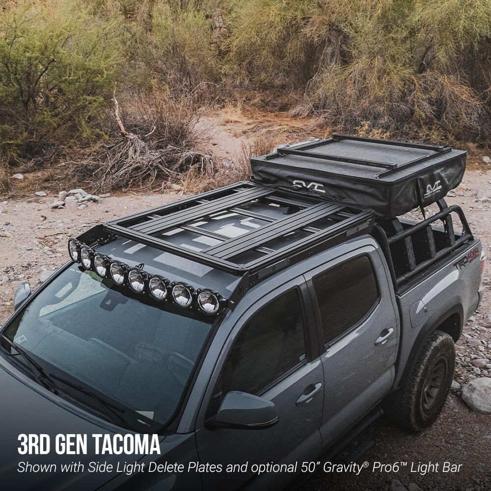 2005-23 Toyota Tacoma KC HiLiTES Platform One Roof Rack