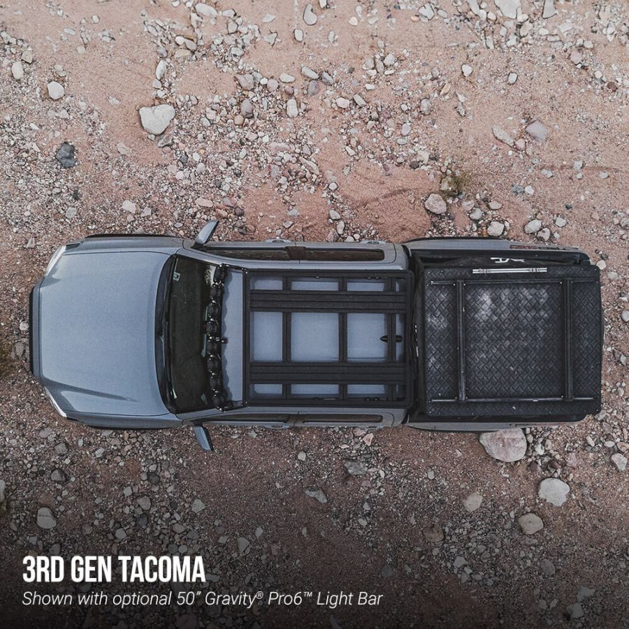 2005-23 Toyota Tacoma KC HiLiTES Platform One Roof Rack