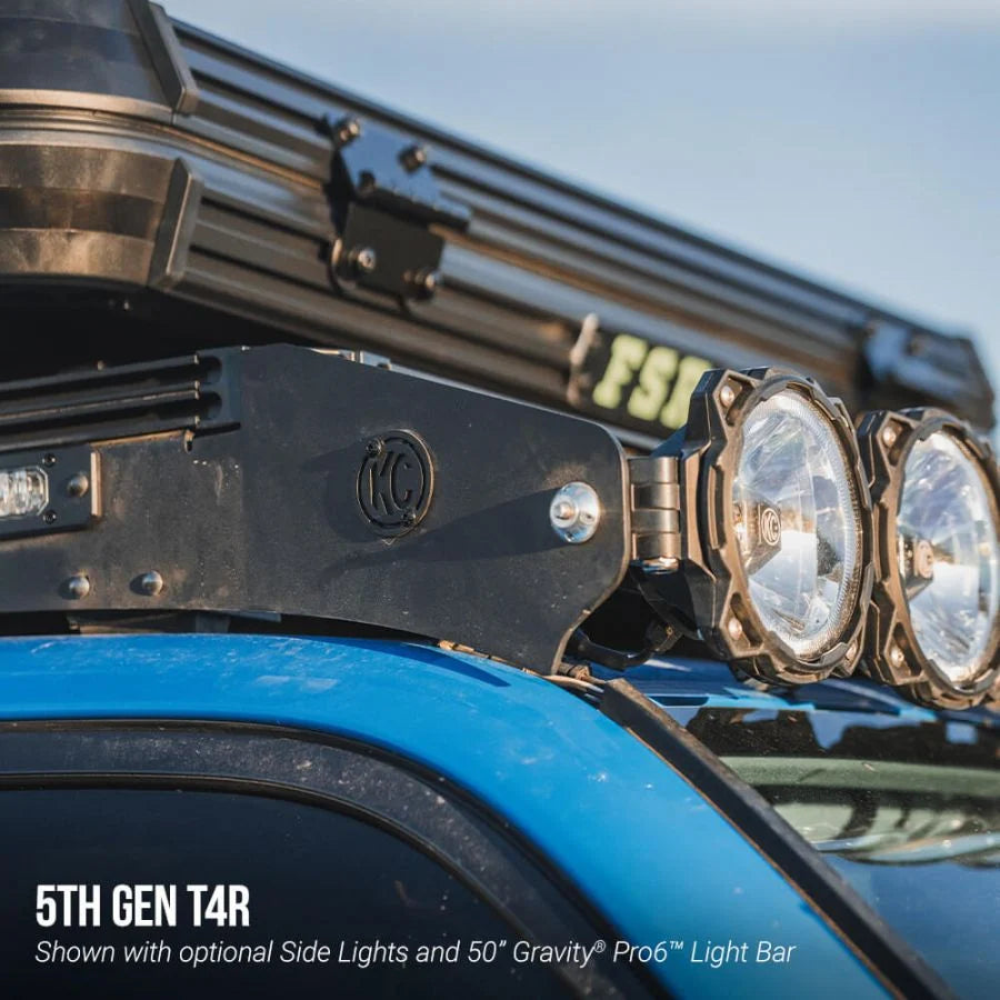 2025 Toyota 4Runner KC HiLiTES Platform One Roof Rack