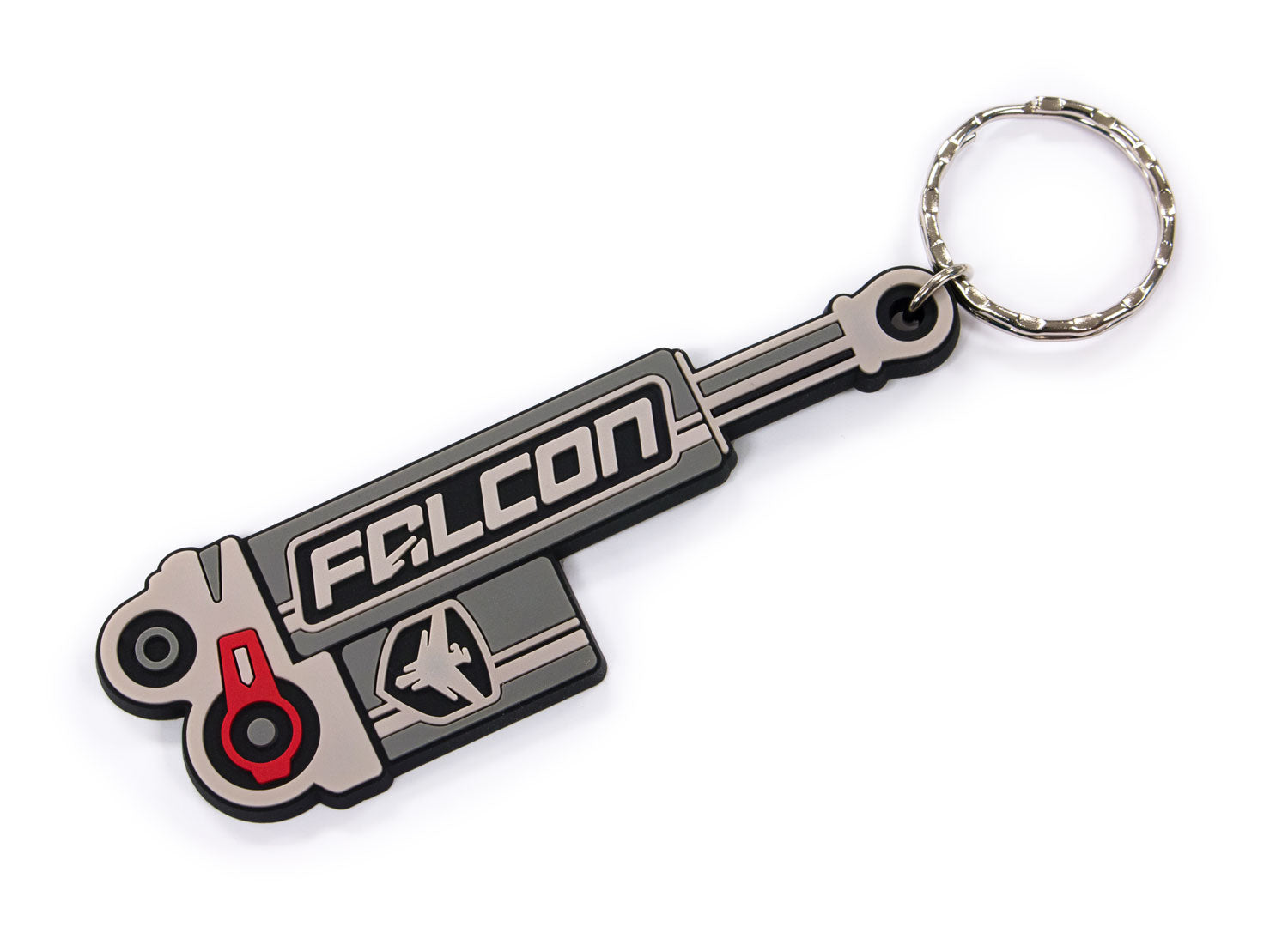 Falcon Performance Shock Logo Keychain, 3.5in