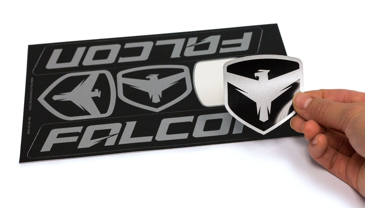 Falcon Shocks Sticker Sheet, 6in x 8in, view 2