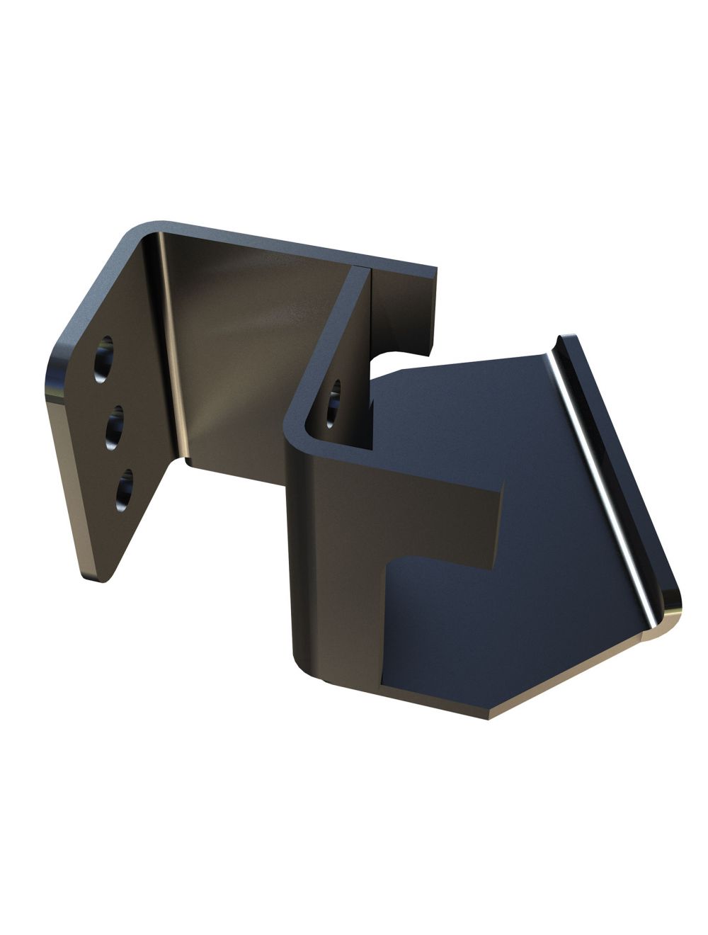 Jeep Wrangler TJ 1997-2006, TeraFlex Pro LCG 4-Link Long Arm Frame Bracket, Rear Upper, 3-5in Lift