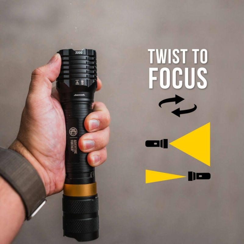 KC HiLiTES FLX 3K Rechargeable Flashlight
