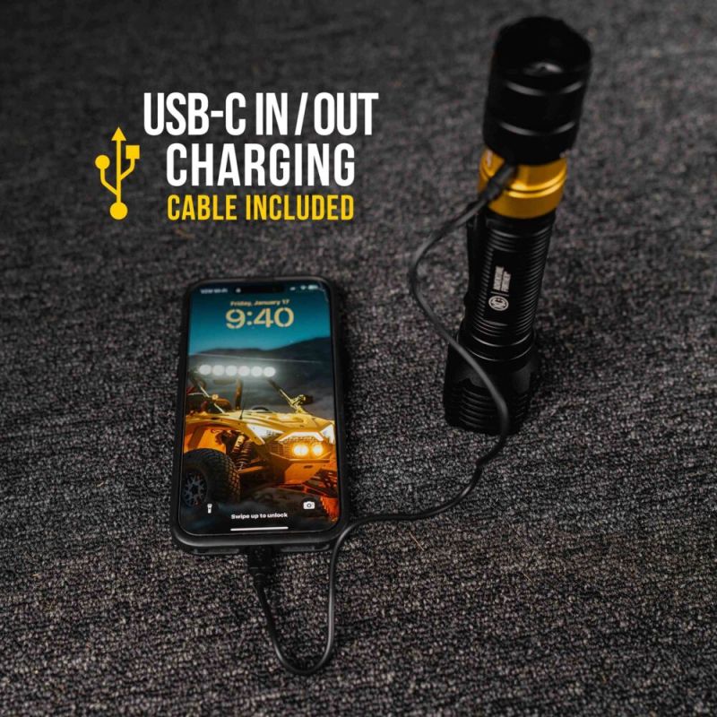 KC HiLiTES FLX 3K Rechargeable Flashlight