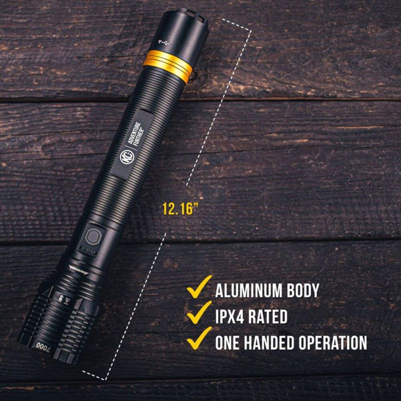 KC HiLiTES FLX 7K Rechargeable Flashlight