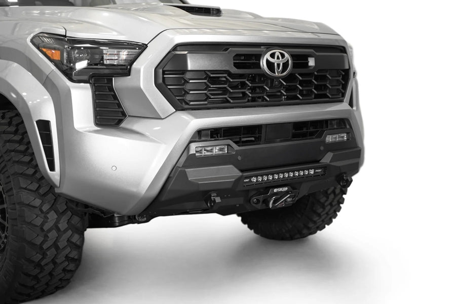 2024+ Toyota Tacoma Addictive Desert Designs Stealth Center Mount Winch Front Bumper