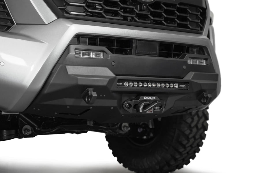 2024+ Toyota Tacoma Addictive Desert Designs Stealth Center Mount Winch Front Bumper