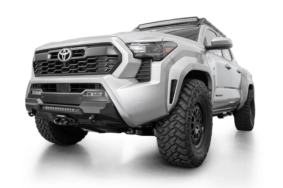 2024+ Toyota Tacoma Addictive Desert Designs Stealth Center Mount Winch Front Bumper