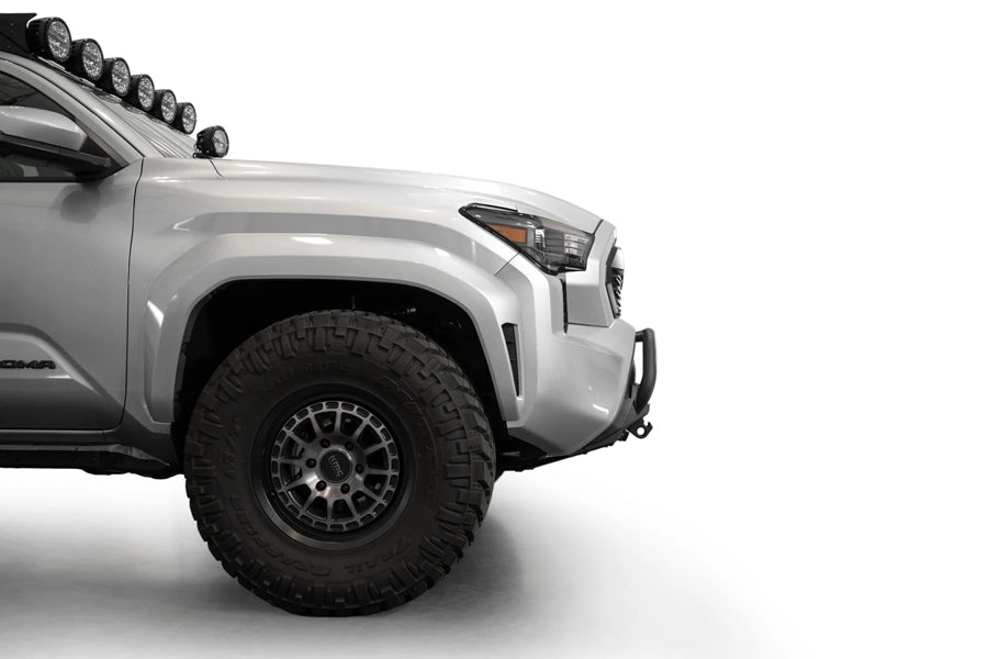 2024+ Toyota Tacoma Addictive Desert Designs Stealth Center Mount Winch Front Bumper w/ Top Hoop