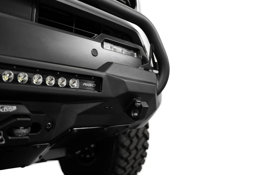 2024+ Toyota Tacoma Addictive Desert Designs Stealth Center Mount Winch Front Bumper w/ Top Hoop