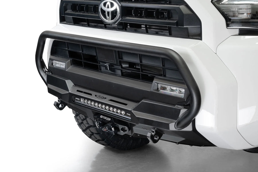 2025 Toyota 4Runner Addictive Desert Designs Stealth Center Mount Front Bumper w/ Top Hoop
