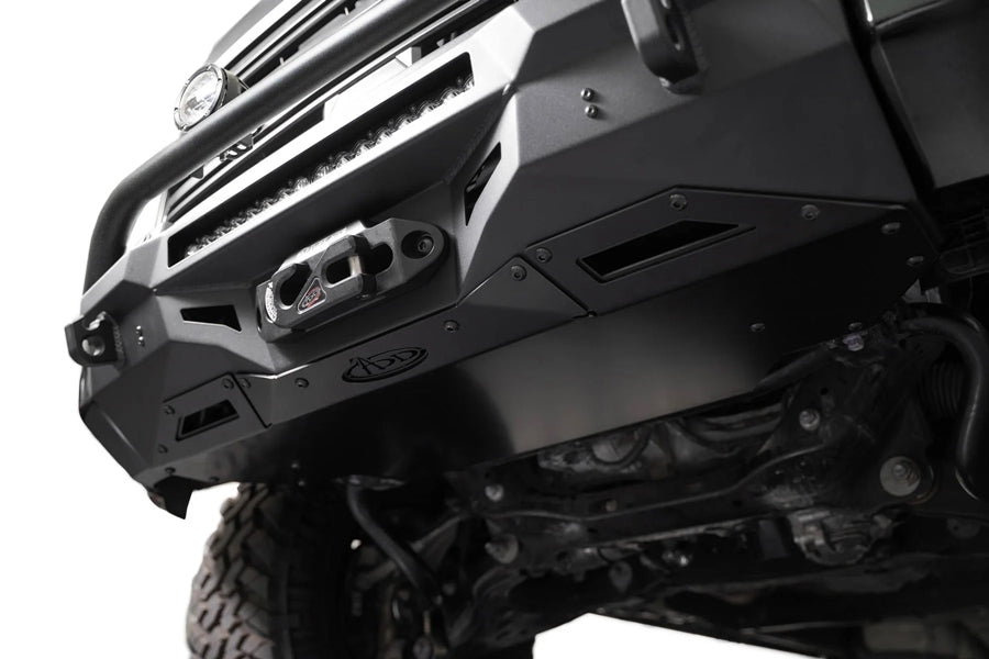 2022-25 Toyota Tundra Addictive Desert Designs Stealth Center Mount Front Bumper w/ Top Hoop