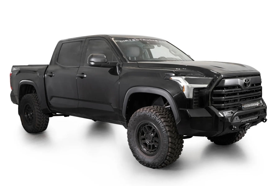 2022-25 Toyota Tundra Addictive Desert Designs Stealth Center Mount Front Bumper w/ Top Hoop