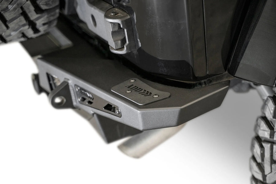 Jeep Wrangler JK Addictive Desert Designs Stealth Fighter Rear Bumper, Heritage Hammer Black