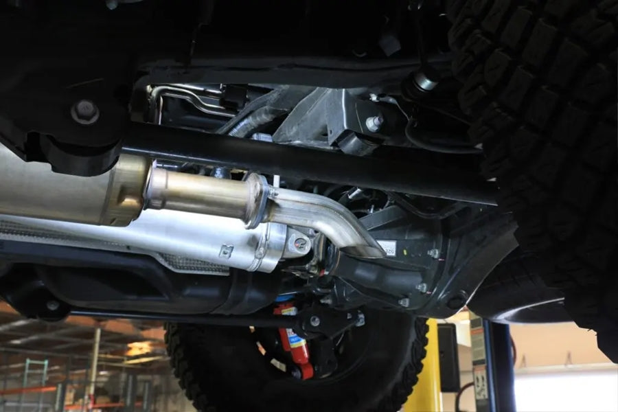 2024-25 Toyota Tacoma aFe Power Rock Basher 2.5in Axle-Back Exhaust System