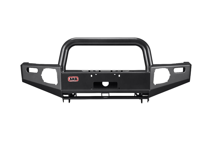 2005-07 Jeep Liberty KJ ARB Deluxe Front Bumper w/ Bull Bar - Gray