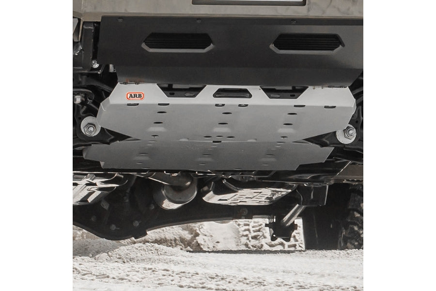 2024-26 Toyota Tacoma ARB Front Skid Plates - Silver