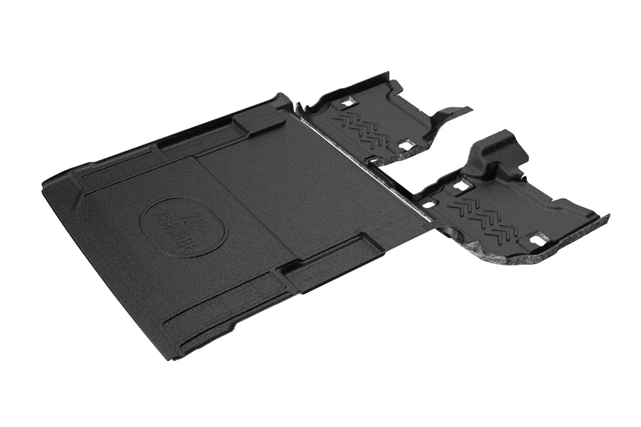 Jeep Wrangler JL 2-Door ArmorLite Rear Flooring and Cargo Mat - Mesa Smoke