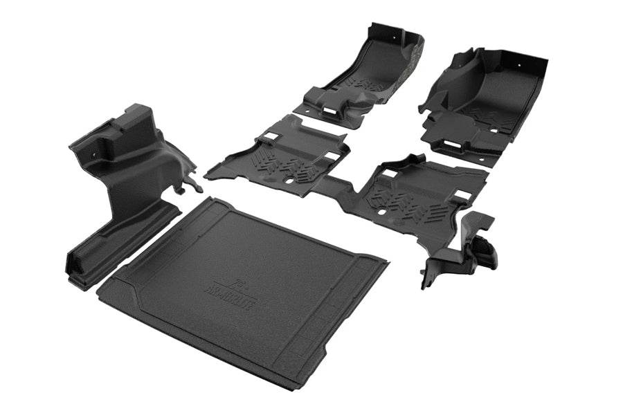 2024-25 Jeep Wrangler JL 4XE w/ Subwoofer ArmorLite Complete Full Floor Kit - Mesa Smoke