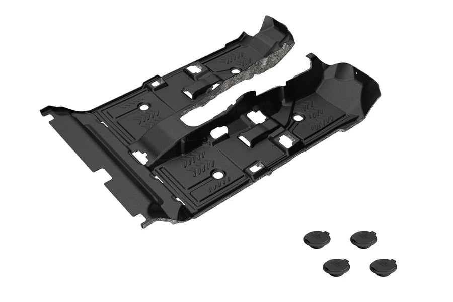 2021+ Ford Bronco ArmorLite Front and Rear Flooring - Mesa Smoke