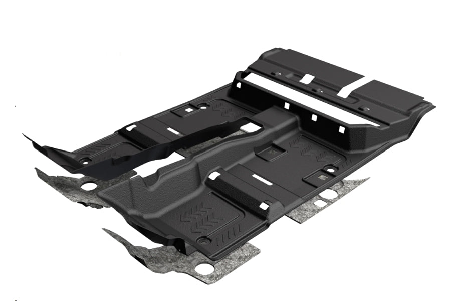 2016-23 Toyota Tacoma ArmorLite Front and Rear Flooring Kit w/ Bin