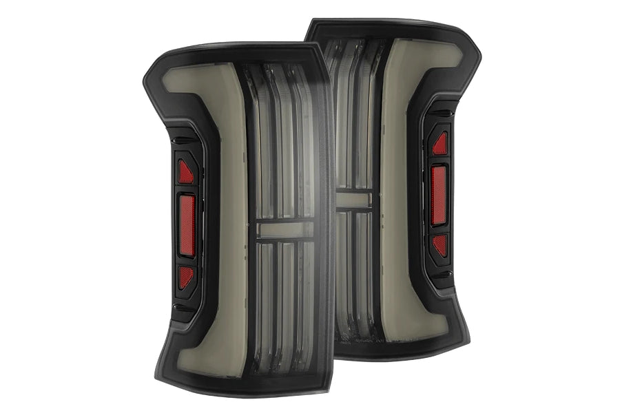 2024-25 Toyota Tacoma AlphaRex NOVA-Series Prismatic LED Tail Lights (Alpha-Black)