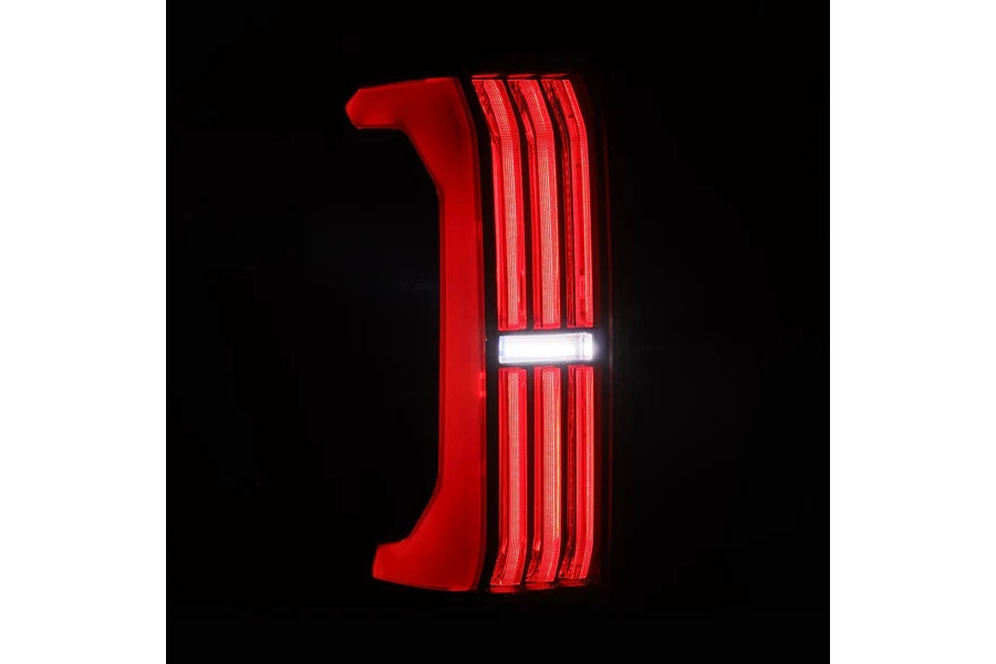 2024-25 Toyota Tacoma AlphaRex NOVA-Series Prismatic LED Tail Lights (Alpha-Black)