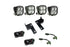 2025 Toyota 4Runner Baja Designs Squadron Pro Behind-the-Grille Kit, Multi-Pattern - Clear