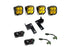 2025 Toyota 4Runner Baja Designs Squadron Sport Behind-the-Grille Kit, Multi-Pattern - Amber