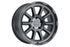 Toyota 4Runner/Tacoma/Tundra Black Rhino Chase Wheel, 17x9 6x139.7 12mm - Brushed Gunmetal