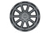 Toyota 4Runner/Tacoma/Tundra Black Rhino Chase Wheel, 17x9 6x139.7 12mm - Brushed Gunmetal