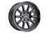 Toyota 4Runner/Tacoma/Tundra Black Rhino Chase Wheel, 17x9 6x139.7 12mm - Matte Black