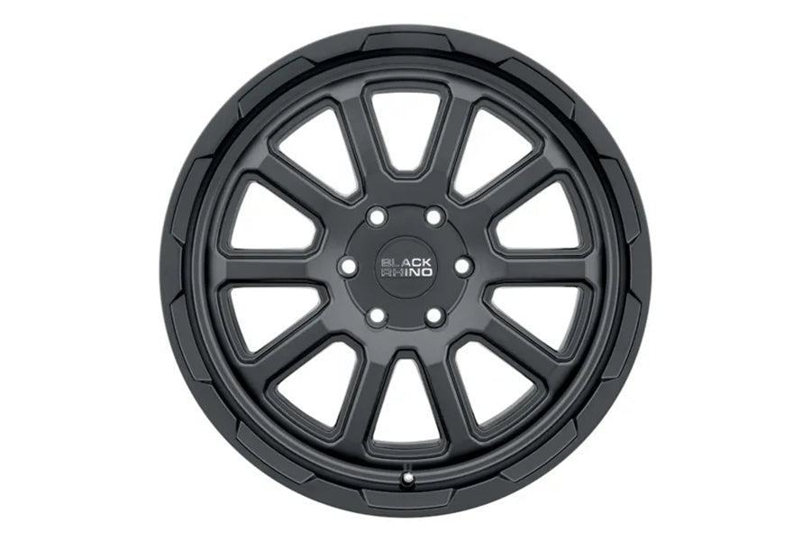 Toyota 4Runner/Tacoma/Tundra Black Rhino Chase Wheel, 17x9 6x139.7 12mm - Matte Black