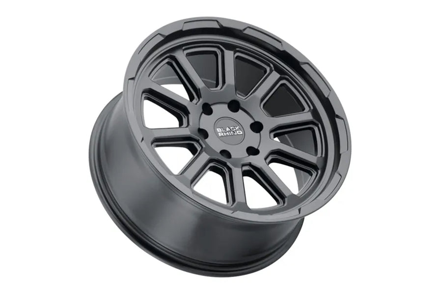 Toyota 4Runner/Tacoma/Tundra Black Rhino Chase Wheel, 17x9 6x139.7 12mm - Matte Black