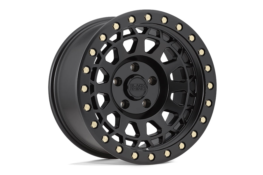 Toyota 4Runner/Tacoma/Tundra Black Rhino Primm Wheel, 17x9 6x139.7 -12mm - Matte Black
