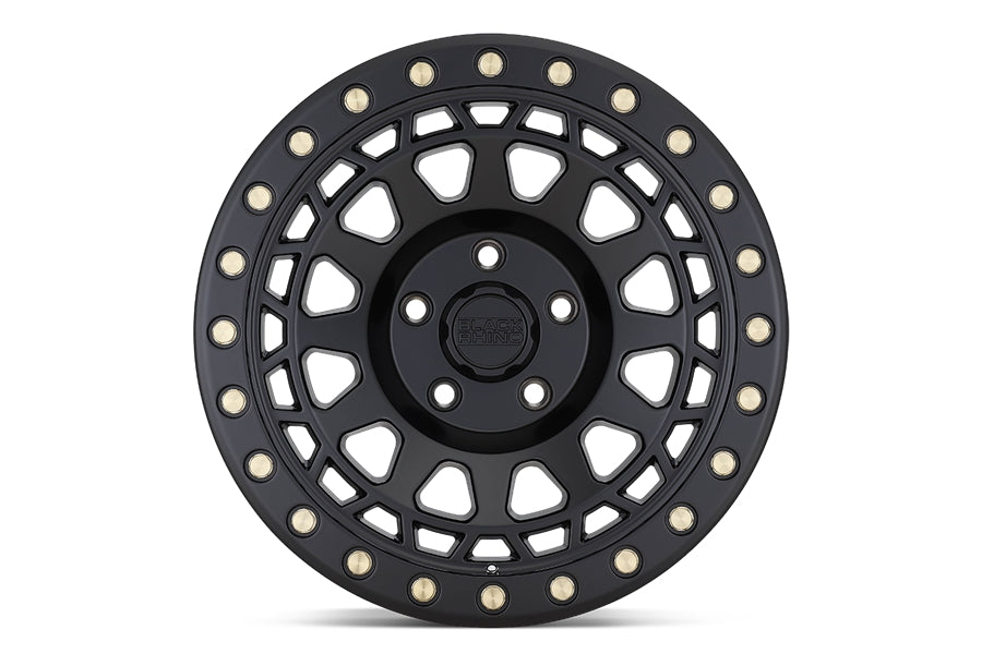 Toyota 4Runner/Tacoma/Tundra Black Rhino Primm Wheel, 17x9 6x139.7 -12mm - Matte Black