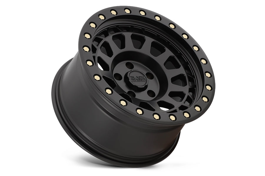 Toyota 4Runner/Tacoma/Tundra Black Rhino Primm Wheel, 17x9 6x139.7 -12mm - Matte Black