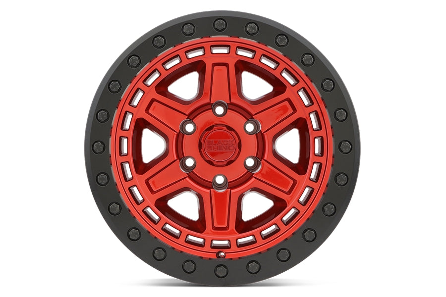 Toyota 4Runner/Tacoma/Tundra Black Rhino Reno Wheel, 17x9 6x139.7 0mm - Candy Red