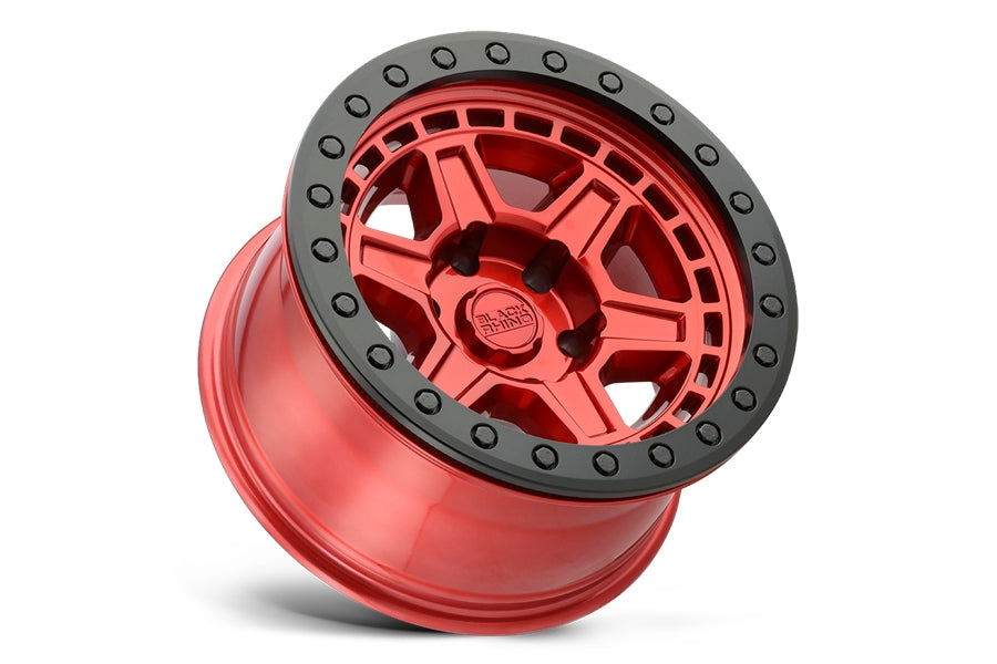 Toyota 4Runner/Tacoma/Tundra Black Rhino Reno Wheel, 17x9 6x139.7 0mm - Candy Red