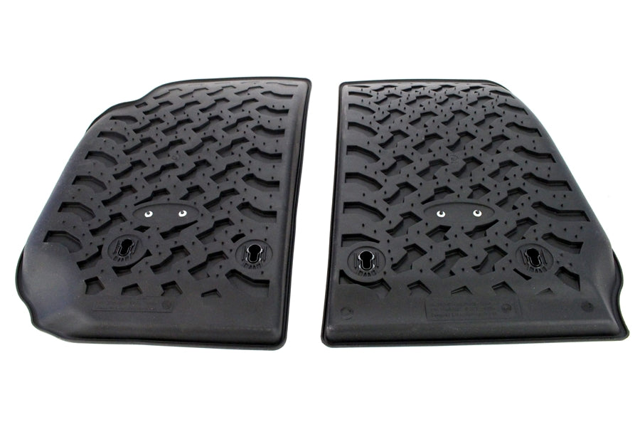 Jeep Wrangler JK Bestop Front Floor Liners, Black