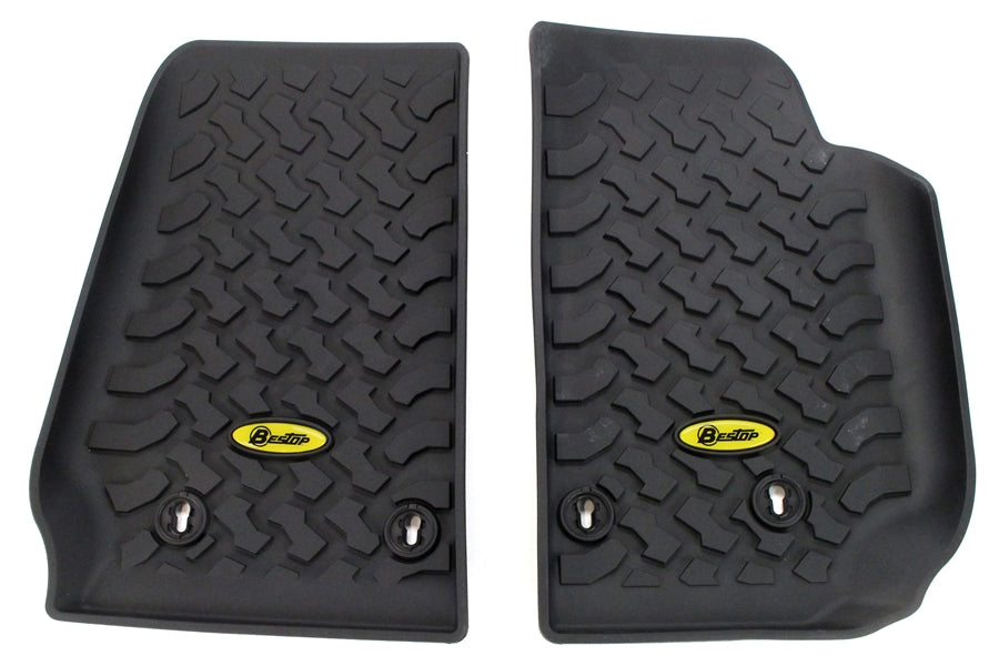 Jeep Wrangler 14-18 JK Bestop Front Floor Liners, Black