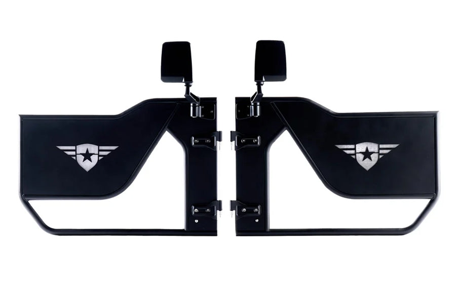 Combat Off Road Mission Trail Tube Doors - Front Pair - JT