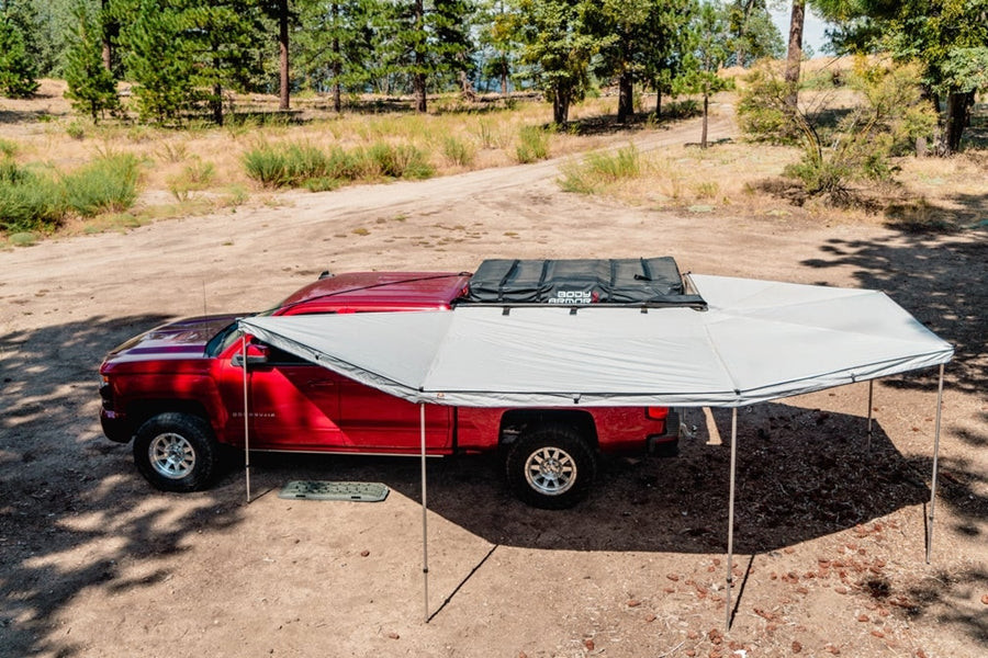 Body Armor 4x4 Sky Ridge 270XL Awning w/ Mounting Brackets, Driver Side